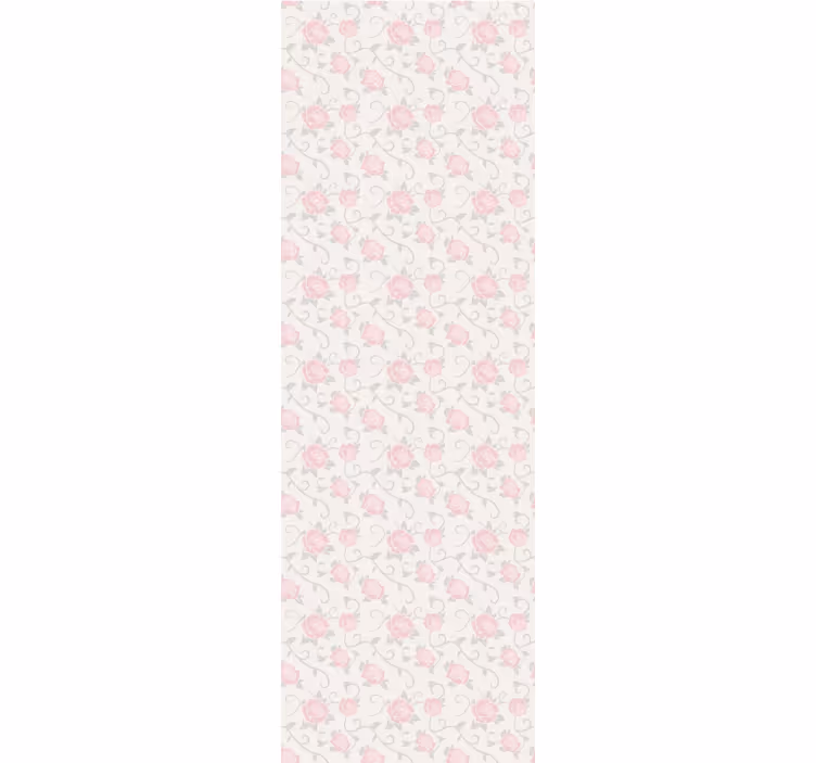 papel de parede floral Florzinhas estilo vintage - TenStickers