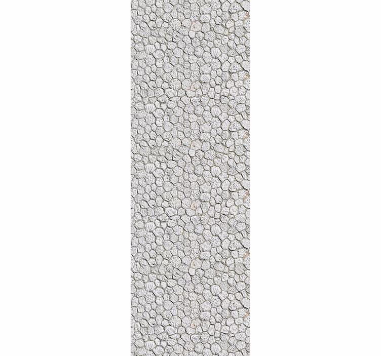 papel de parede texturas e padrões mosaico de seixos - TenStickers
