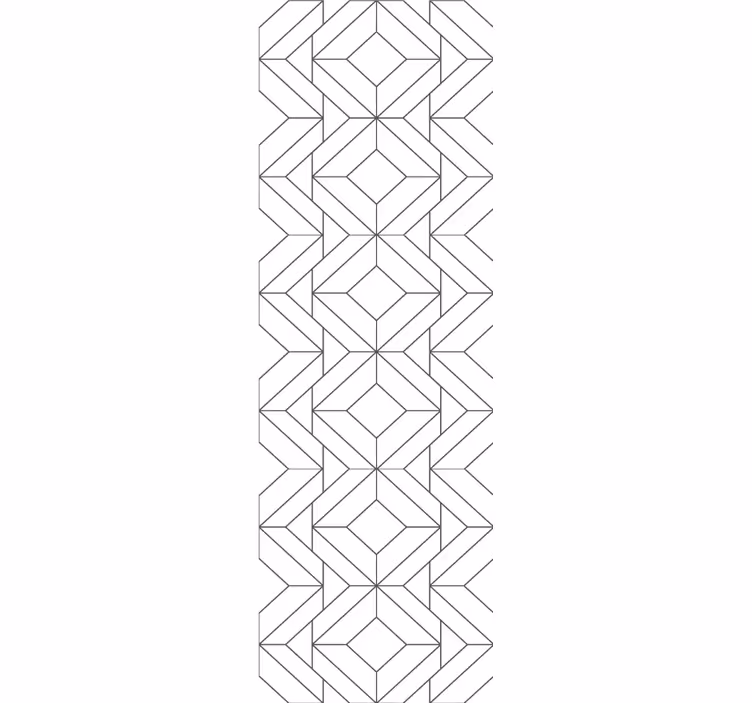 Papel de parede formas geométricas elementos modernos - TenStickers