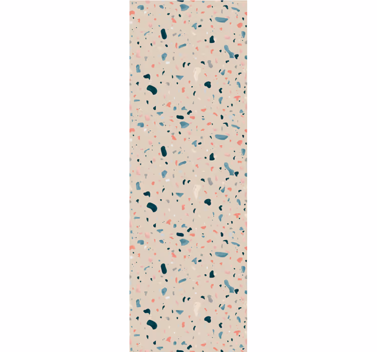 papel de parede para cozinha Padrão de mosaico pintado à mão - TenStickers