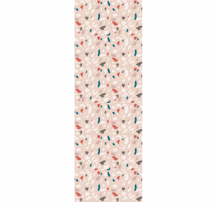 papel de parede outras texturas Padrão de efeito terrazzo - TenStickers