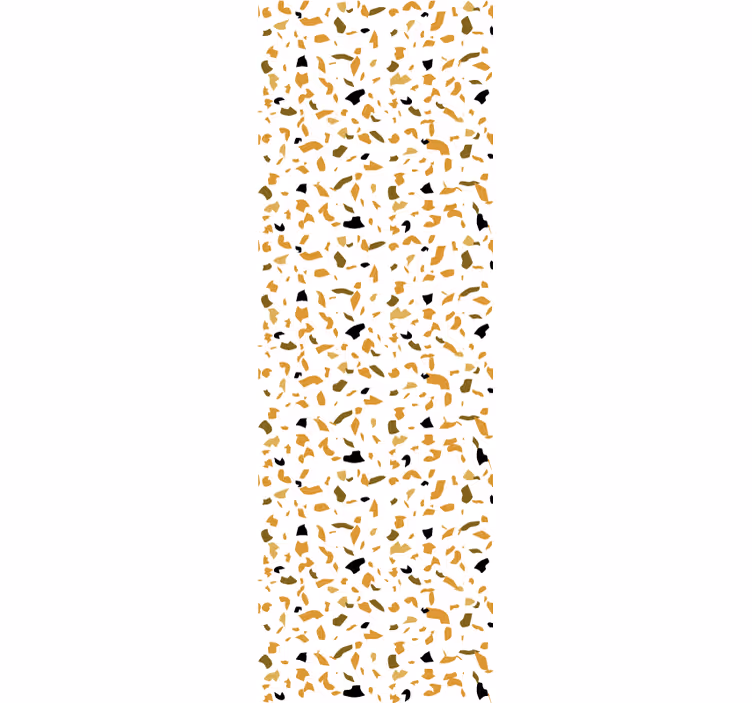 Papel de parede para sala estilo terrazzo - TenStickers