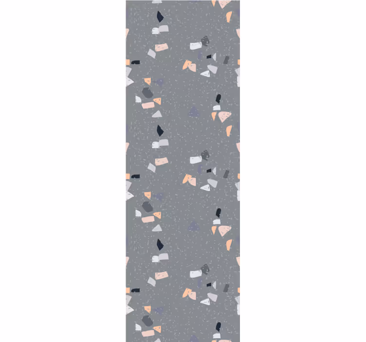 Papel de parede entrada mármore terrazzo - TenStickers