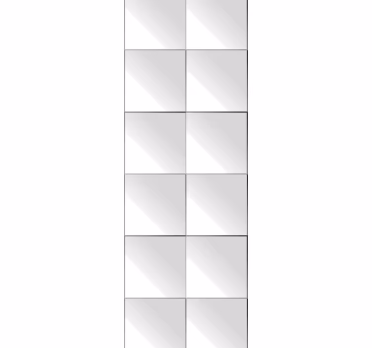 papel de parede azulejo padrão simples e limpo - TenStickers