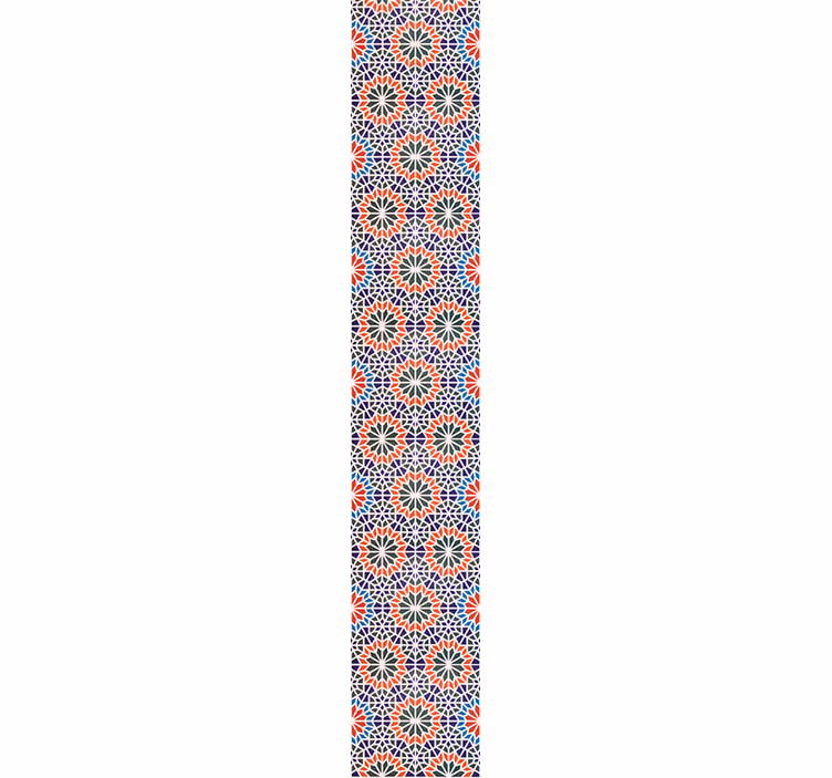 Papel de parede moderno Azulejos coloridos legais - TenStickers