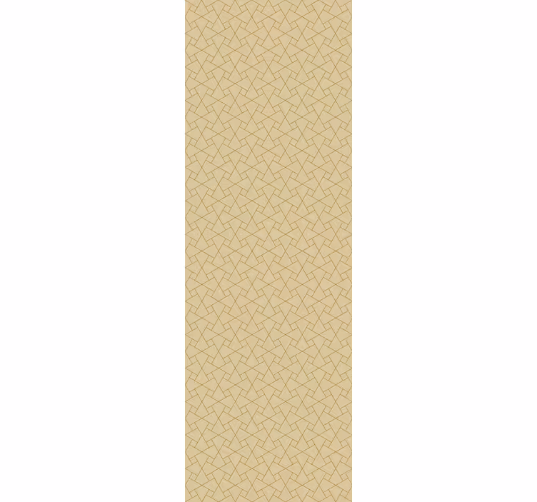 Papel de parede formas geométricas linhas intersecionadas - TenStickers