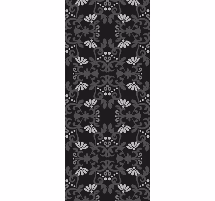 papel de parede floral graciosa exibição botânica - TenStickers