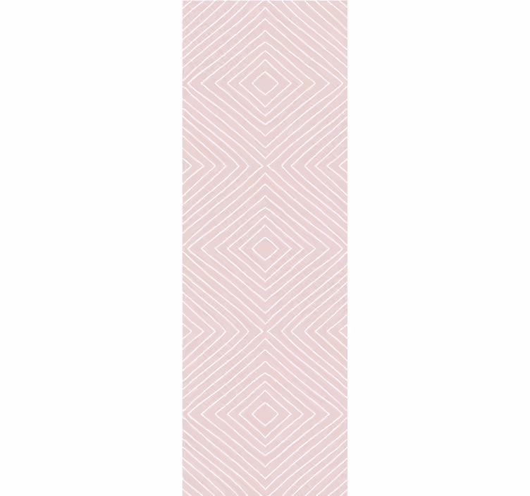 papel de parede quadrados Padrão quadrado rosa minimalista - TenStickers