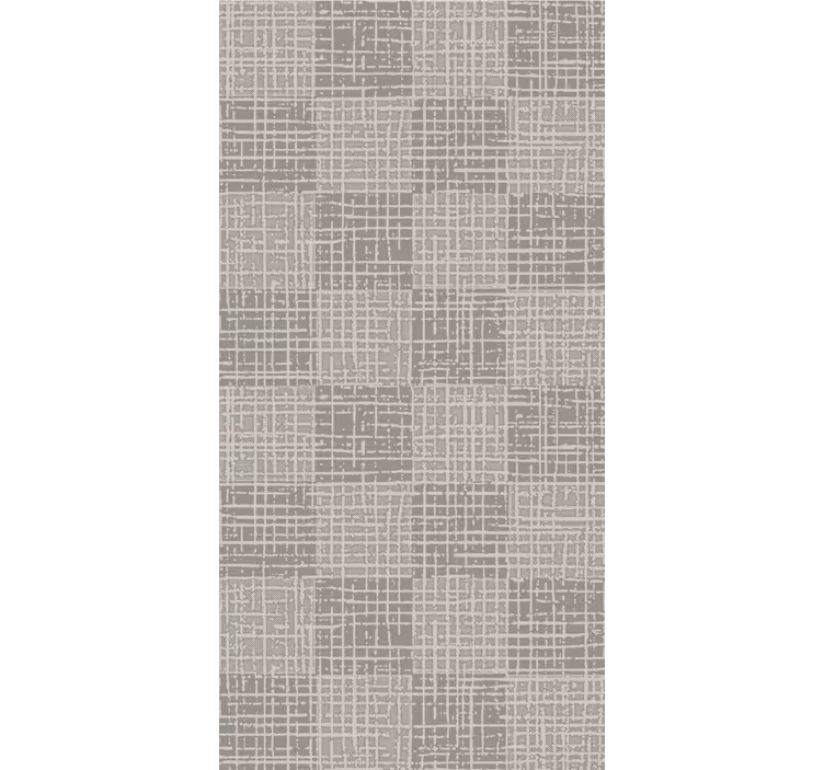papel de parede betão padrão de grade texturizada - TenStickers