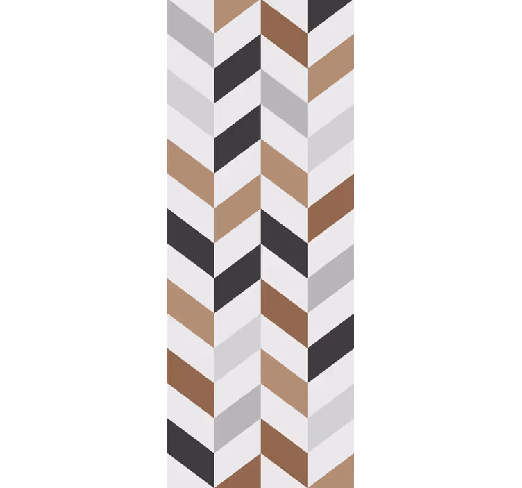 papel de parede infanto juvenil motivo chevron abstrato - TenStickers