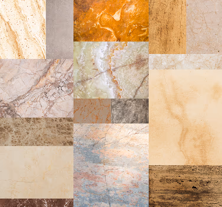 papel de parede mármore Elegância de Mármore - TenStickers