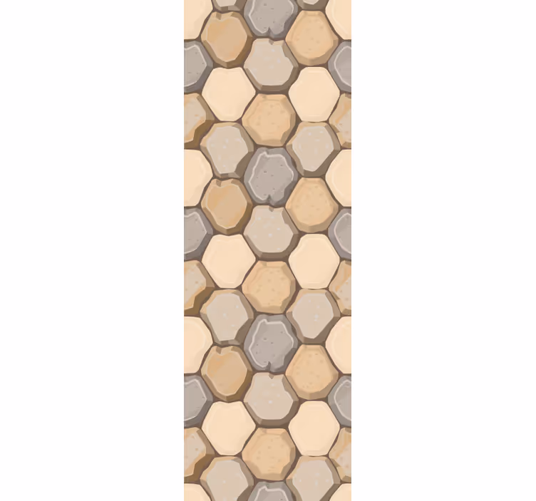 papel de parede texturas e padrões hexágonos de favo de mel - TenStickers
