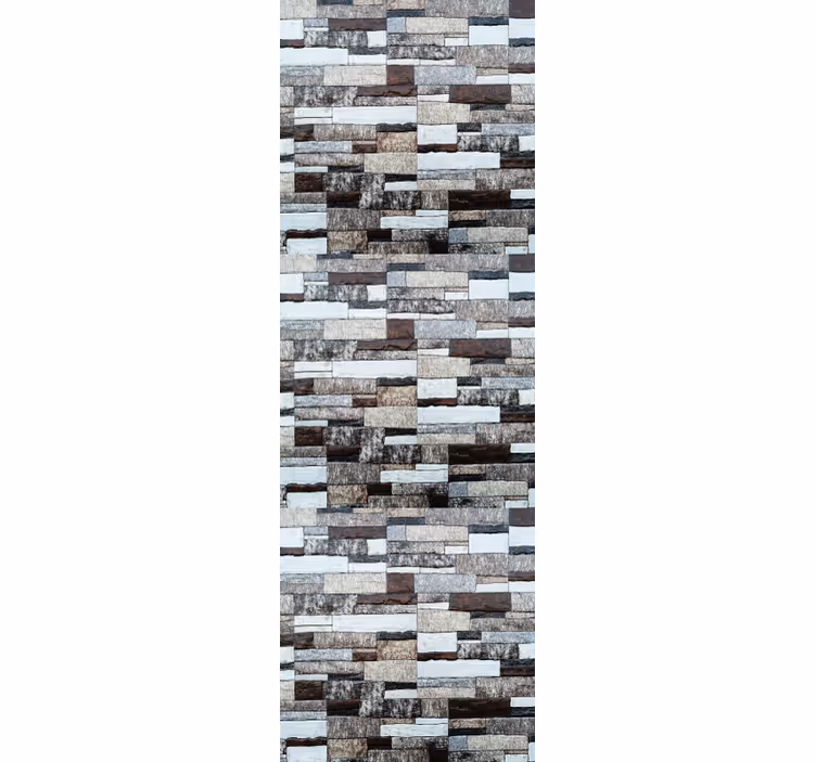 papel de parede pedra Imitação de pedra cinza elegante - TenStickers
