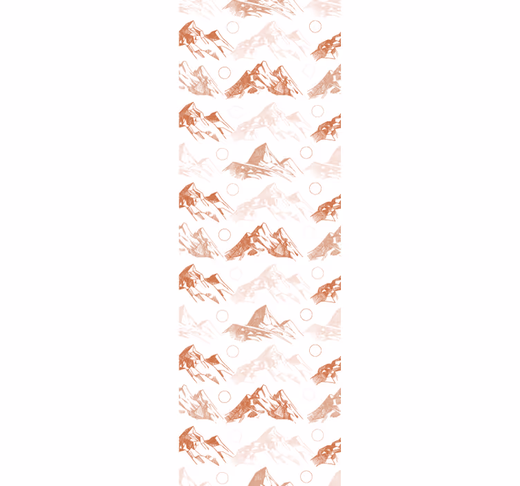 Papel de parede natureza paisagem montanhosa - TenStickers
