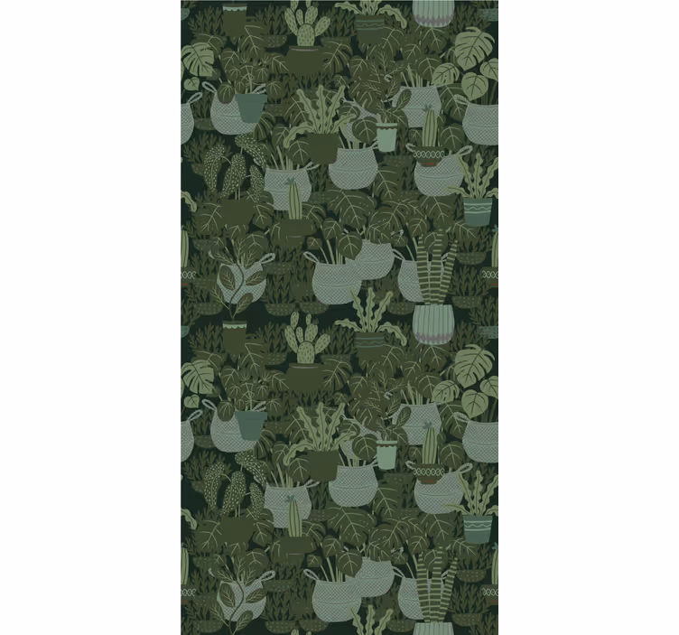 Papel de parede natureza Musgo escuro - TenStickers