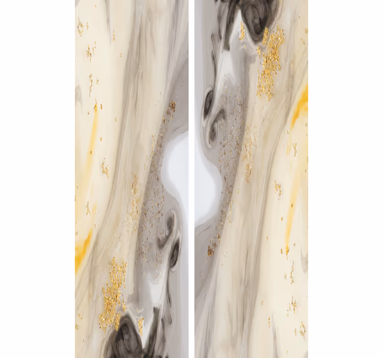 papel de parede mármore design cinza elegante - TenStickers