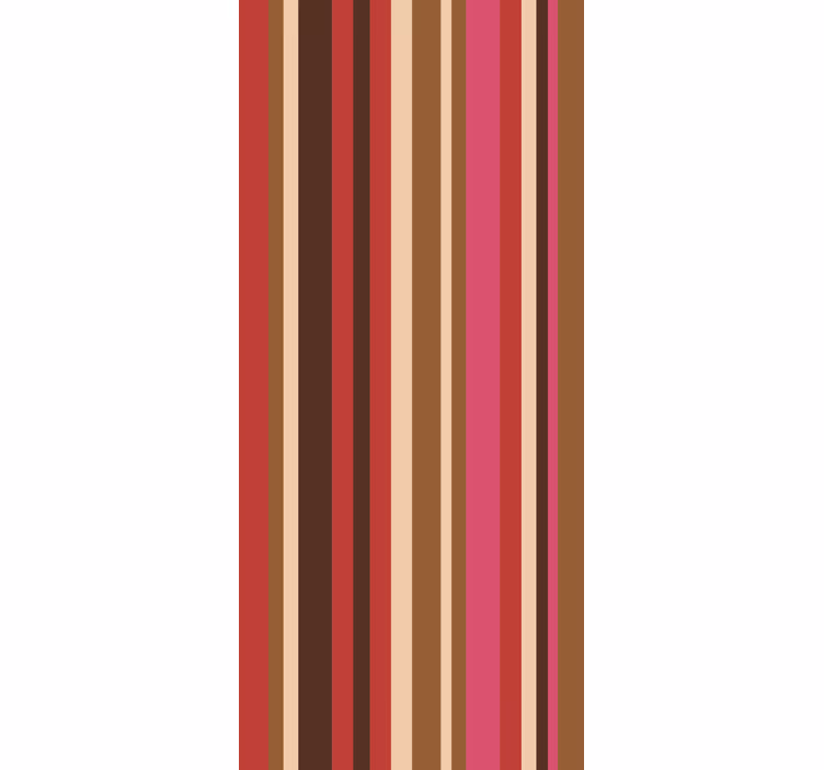 papel de parede vertical Padrão despojado boêmio - TenStickers
