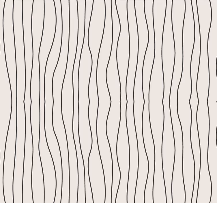 papel de parede vertical riscas de linhas nórdicas - TenStickers
