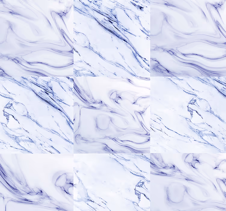 papel de parede texturizado Mármore Azul - TenStickers