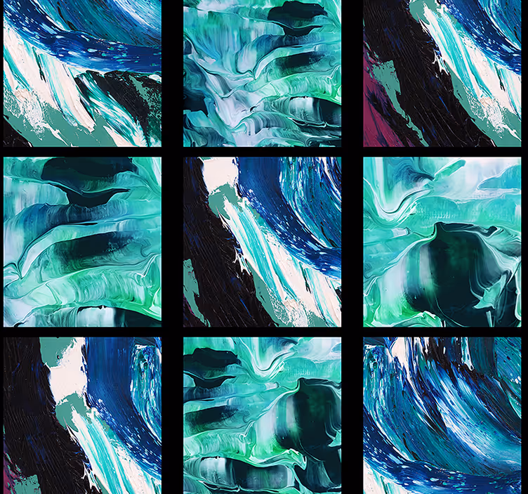 papel de parede abstracto Tesouro Açoriano - TenStickers