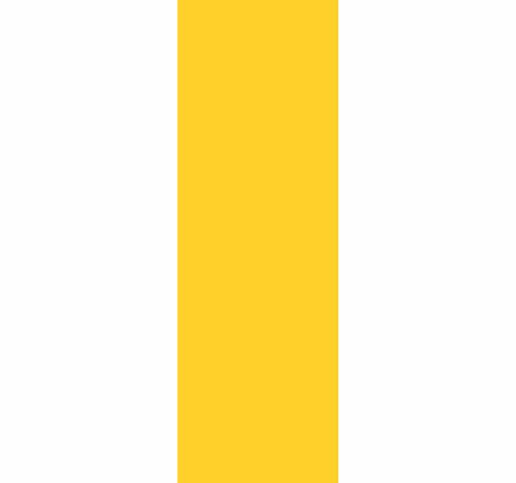 Papel de parede amarelo simples - TenStickers