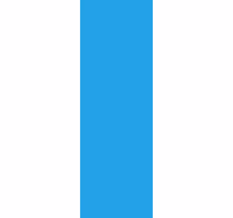 Papel de parede azul simples - TenStickers