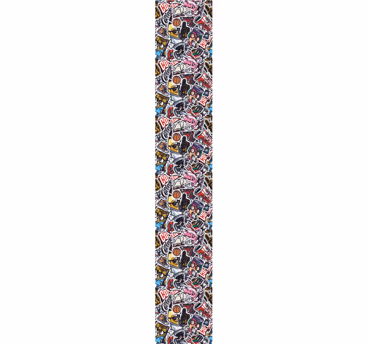 Papel de parede bomba de autocolante urbana - TenStickers