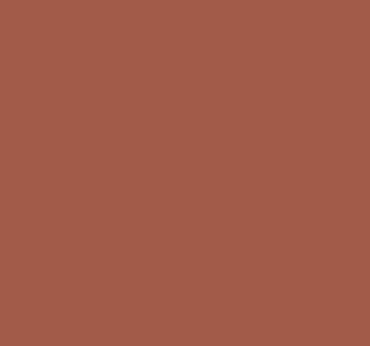 Papel de parede terracotta cor lisa - TenStickers