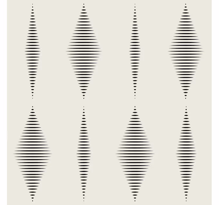 Papel de parede geométrico rabaul ikat - TenStickers