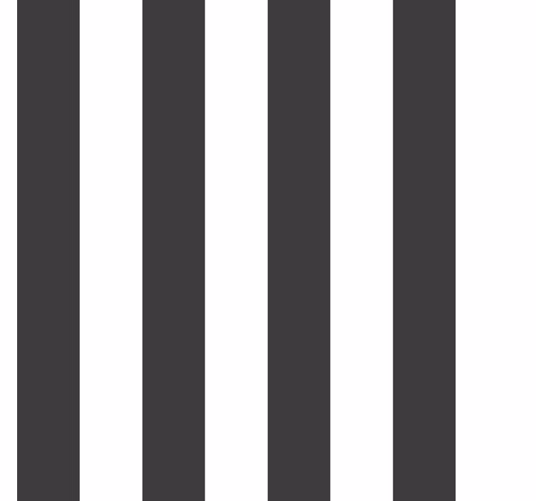 papel de parede vertical cores preto e branco - TenStickers