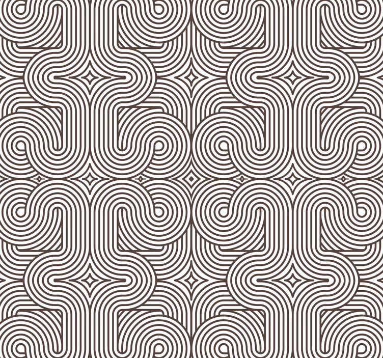 papel de parede linhas geométricas - TenStickers