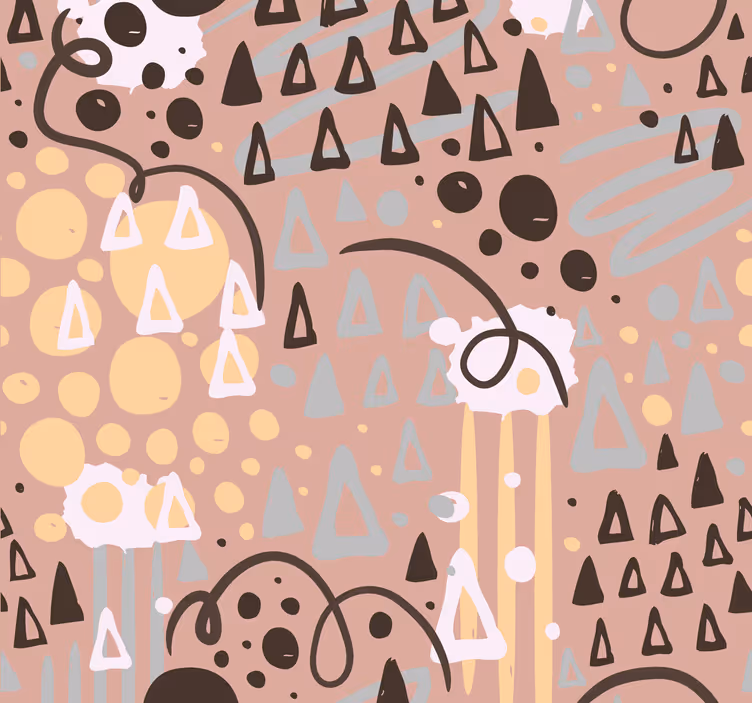 papel de parede infantil Marcadores e desenhos - TenStickers