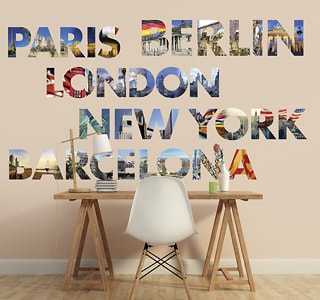 Vinil decorativo de lugares