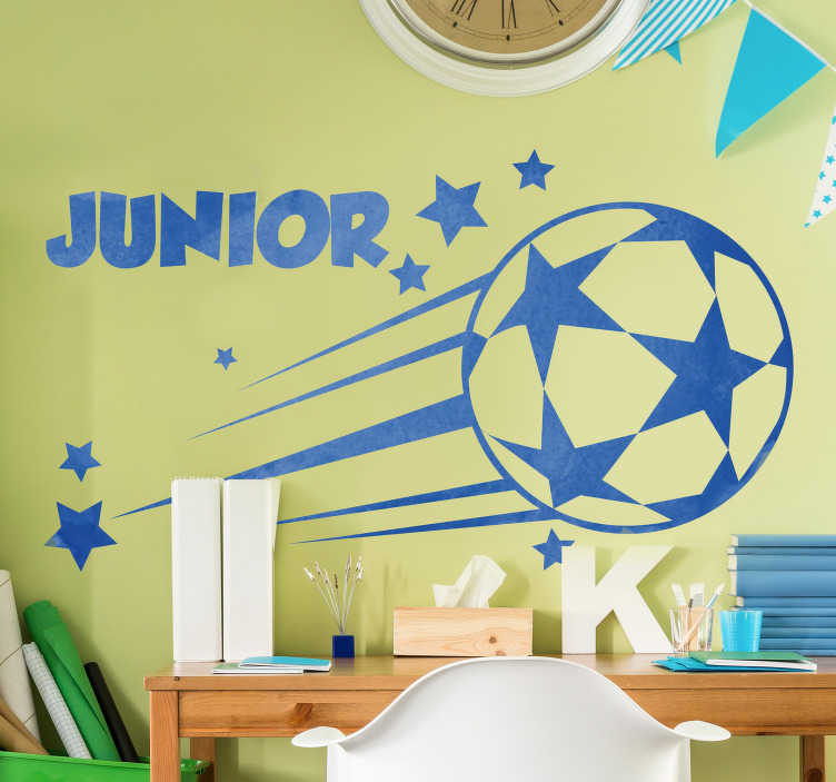 Adesivo de parede juvenil de futebol - TenStickers