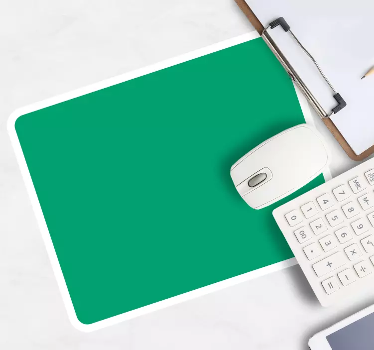 Mouse pad com texturas e padrões em cor sólida - TenStickers