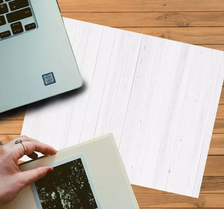 Mouse pad com texturas e padrões em madeira minimalista - TenStickers