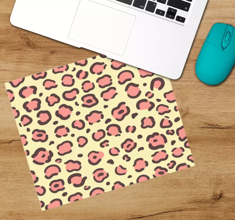 Mouse pad com texturas e padrões estilo onça - TenStickers