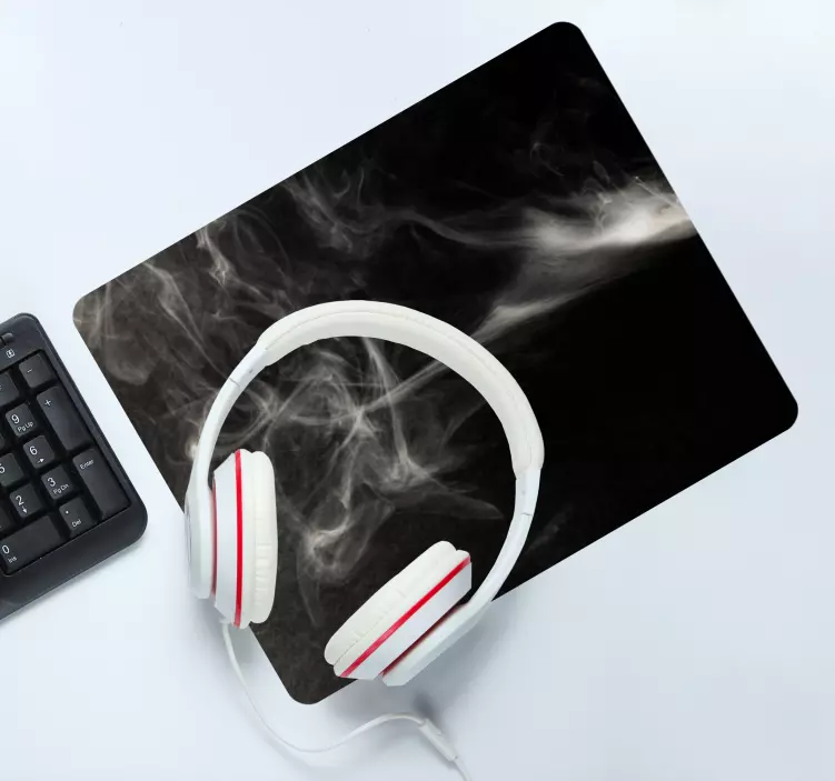 Mouse pad com texturas e padrões fundo esfumaçado - TenStickers