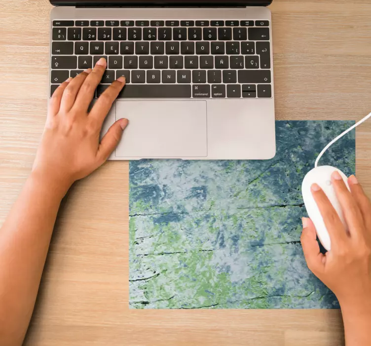 Mouse pad com texturas e padrões inspirados na natureza - TenStickers