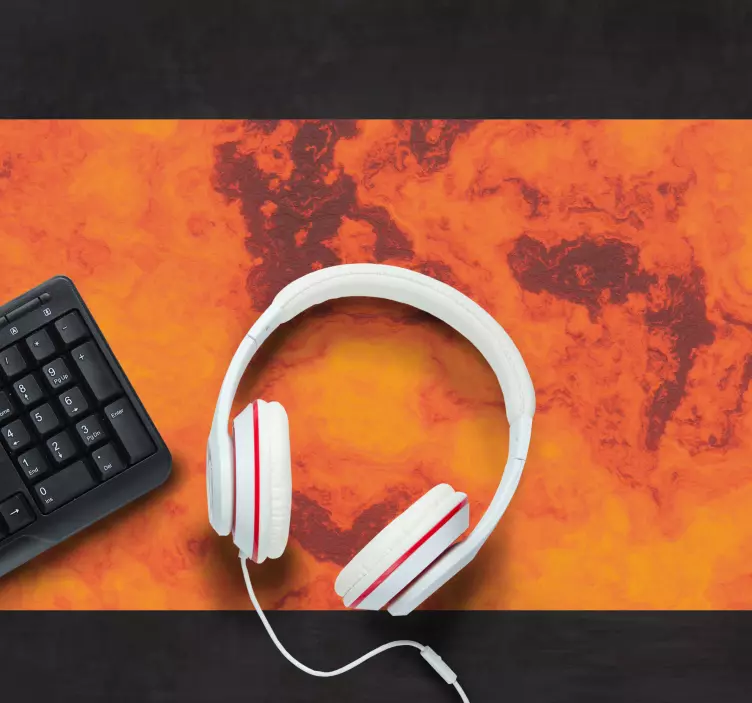 Mouse pad com texturas e padrões superfície em mármore - TenStickers