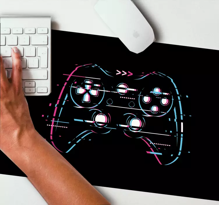 Mouse pad de gaming controle de jogo colorido - TenStickers