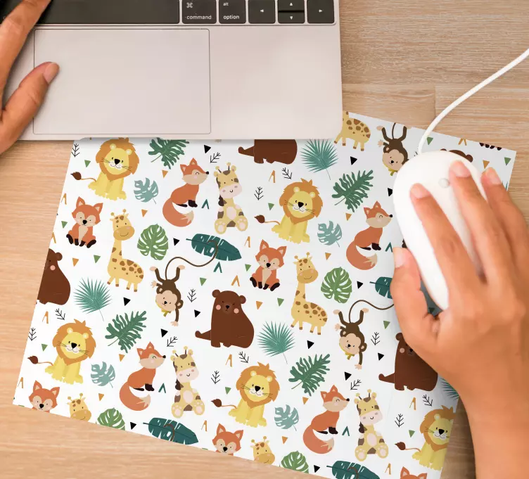 Mouse pad originais com estampa de animais - TenStickers