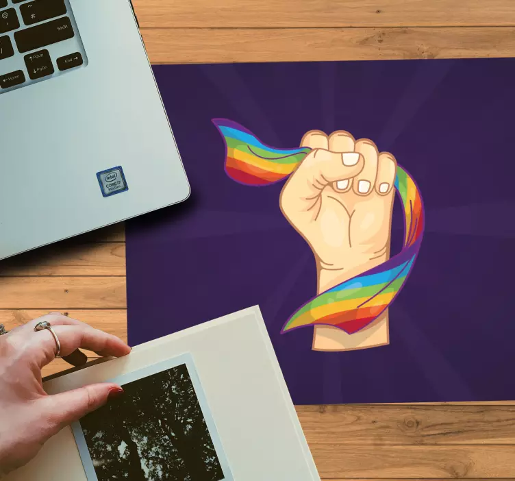 Mouse pad originais laço em punho - TenStickers