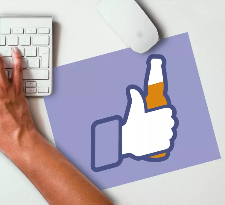 Mouse pad originais sinal de aprovação - TenStickers