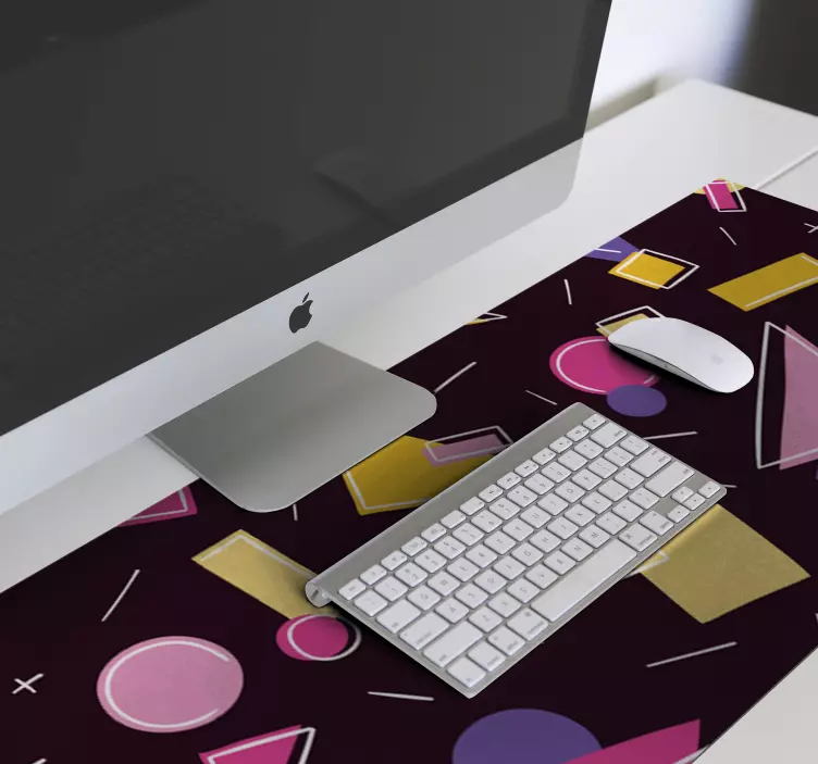 Tapetes de rato com texturas Geométrico - TenStickers