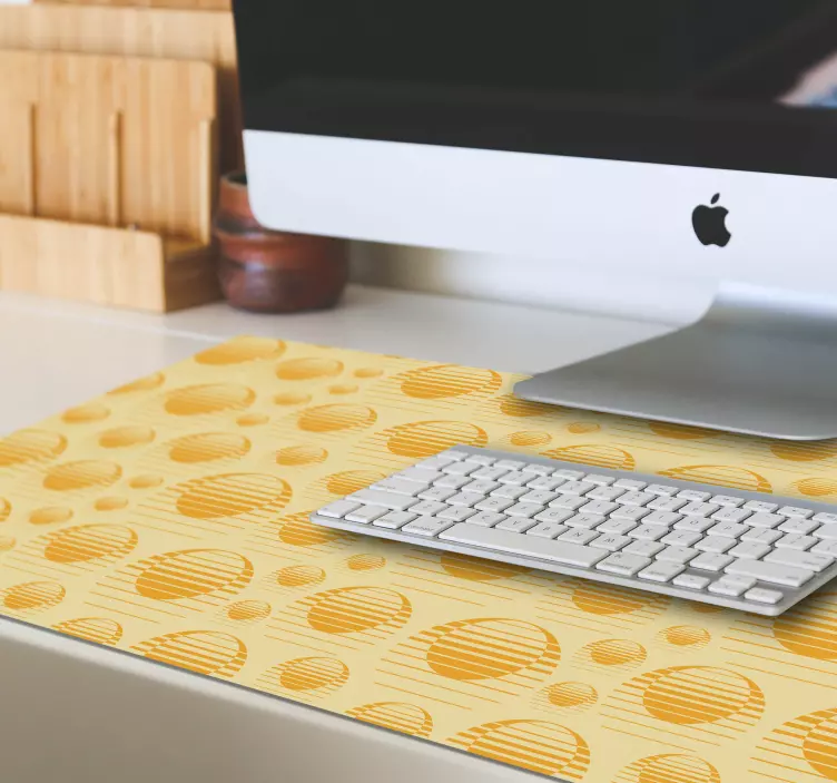 Tapete de rato com texturas e padrões retro sol - TenStickers