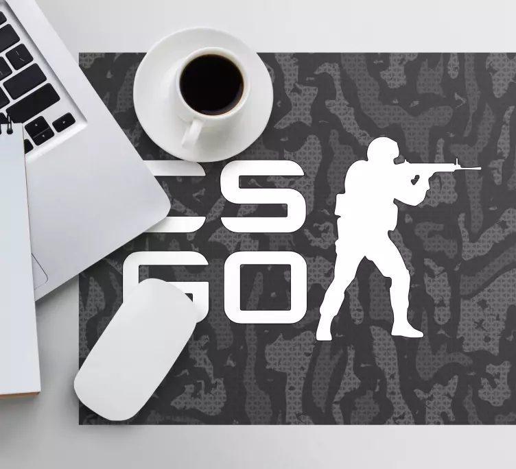 Tapetes de rato de gaming Cs go jogo - TenStickers