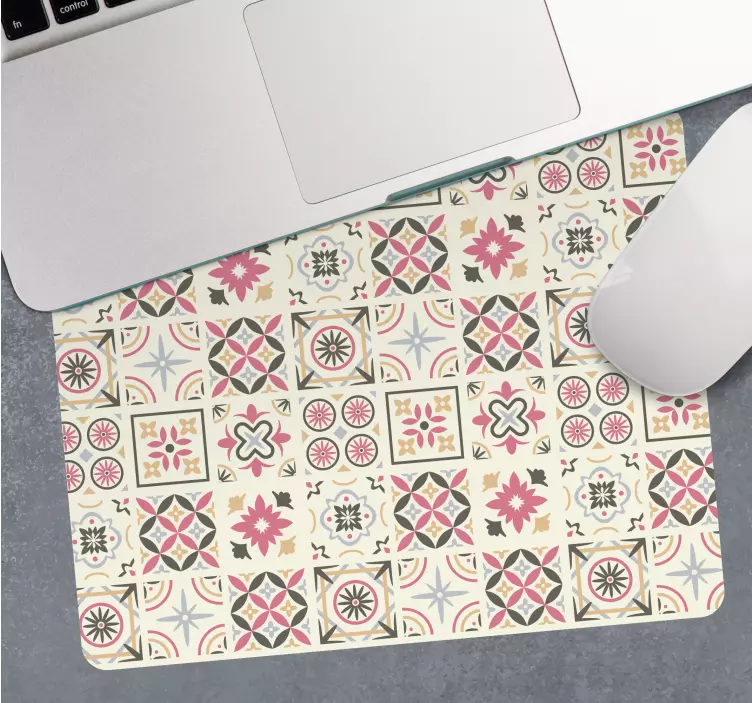 Tapetes de rato originais Colagem "nicolle" - TenStickers