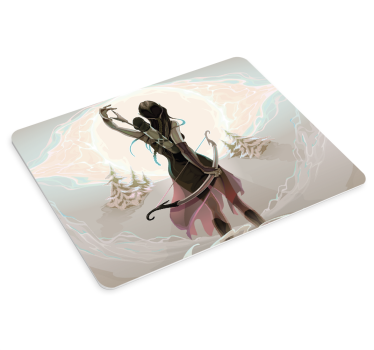 Tapetes de rato em vinil de anime Elfa - TenStickers