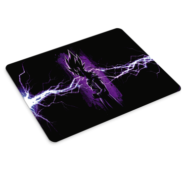 Tapetes de rato em vinil de anime Goku super saiyan - TenStickers